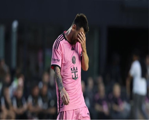 Messi's Miami lost after winning 10 consecutive matches