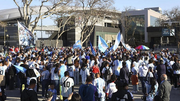 Argentina are cracking down on fans at the Copa America