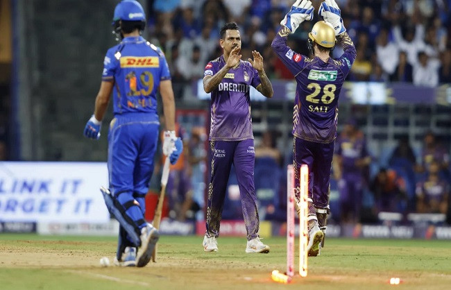 Kolkata went ahead in the race for the playoffs
