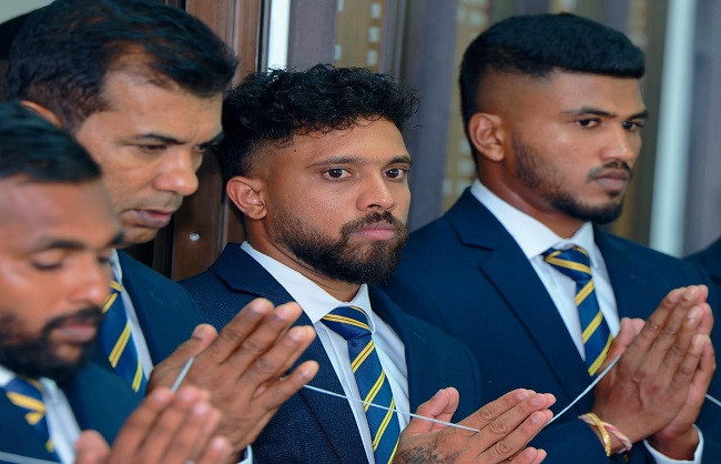 Srilanka's cricket players
