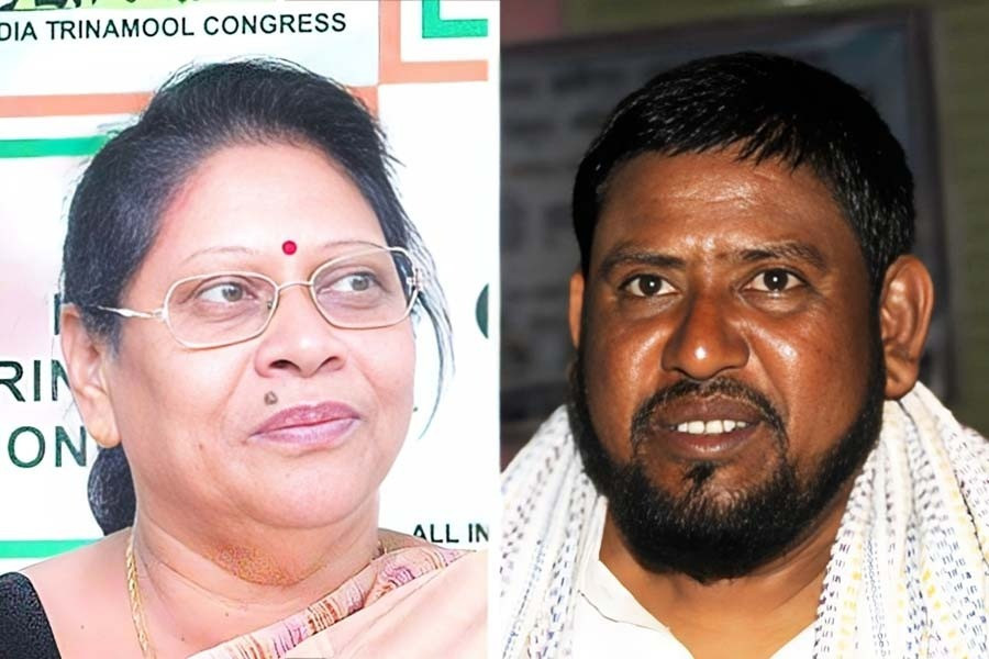 Mala Roy and Haji Nurul Islam