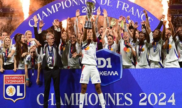 French Women's League: Lyon beat PSG to win title
