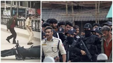 Ajay-Jackie is fighting in Kashmir! Behind the scenes of the viral 'Singham Again'