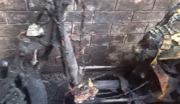 Tapas Rai booth agent and his brother allegedly set fire to bike, accused Trinamool in Belgaum