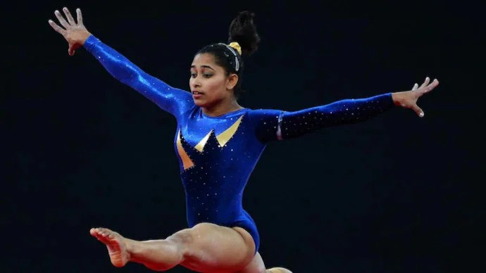 Deepa created history by winning gold in the Asian Gymnastics Championship