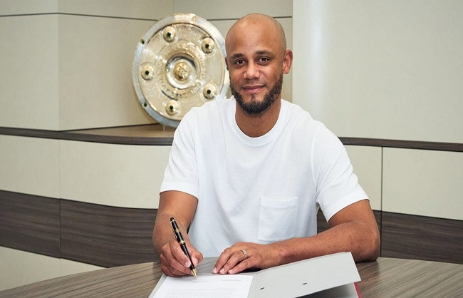 Vincent Kompany named as new Bayern Munich coach