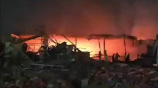 Explosion in factory in Gurugram
