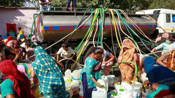 water crisis inDelhi