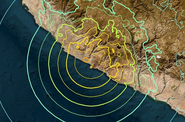 7.2 magnitude earthquake shakes central Peru coast, tsunami warning issued