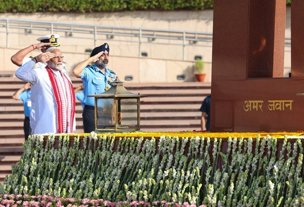 Modi said at the National War Memorial on the morning of the war