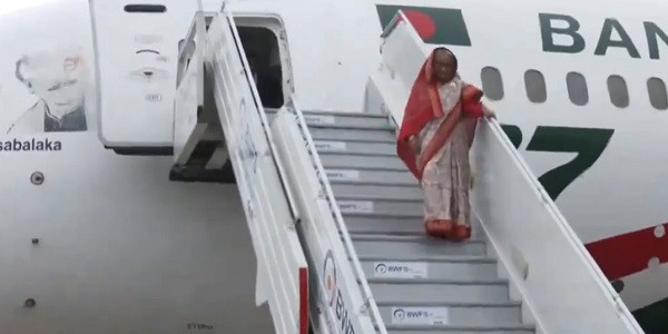 Seikh Hasina came in India (File Picture)