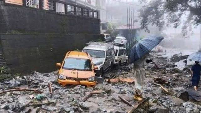 Lachung and Lachen in North Sikkim collapsed due to rain