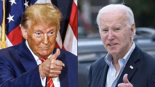 Donald Trump,Joe Biden