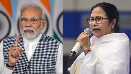 Mamata Banerjee and Narendra Modi