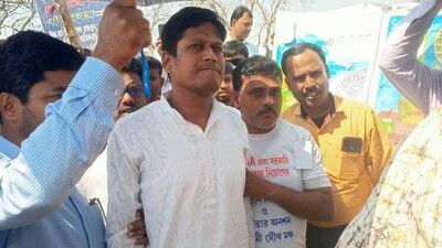 Da Protest Leader Bhaskar Ghosh