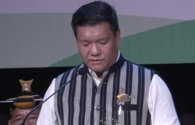Chief Minister Khandu vowed to work for the development of the state