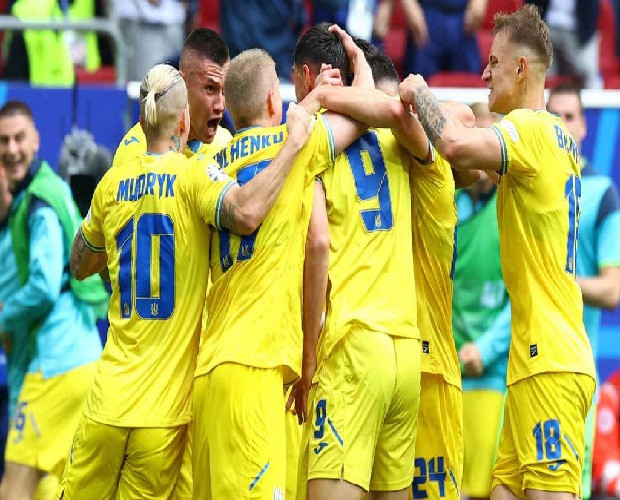 European Championship: Ukraine bounces back against Slovakia