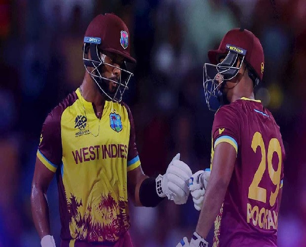 West Indies kept their hopes of going to the semis alive by defeating America