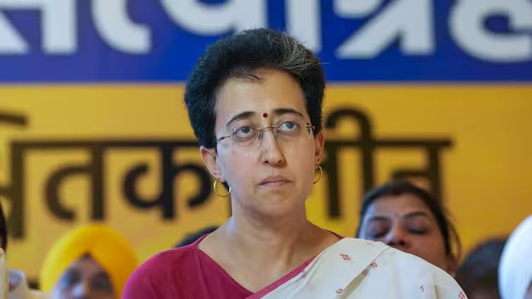 Delhi Water Minister and Aam Aadmi Party leader Atishi
