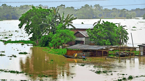 Assam Flood (symbolic picture)