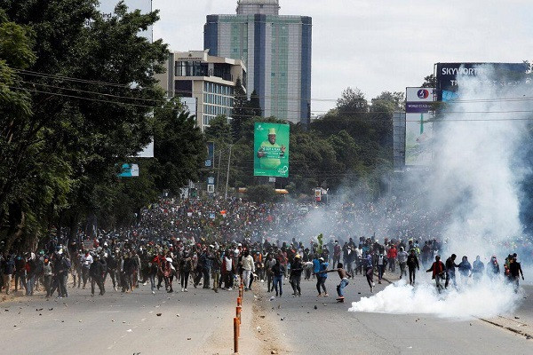 Kenya protest (symbolic picture)