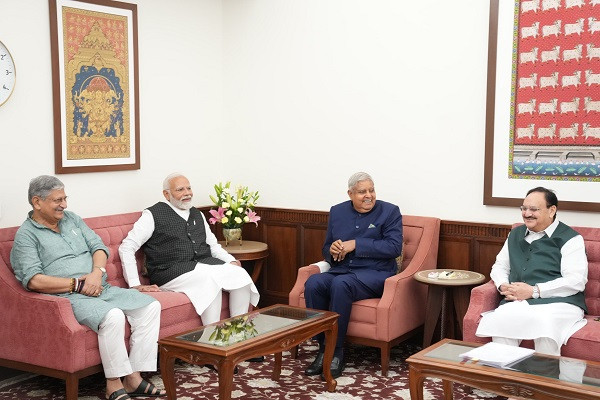 PM Modi met Jagdeep Dhankhar