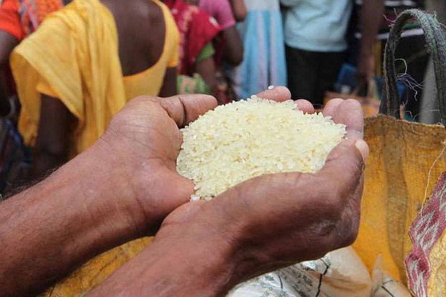 August rice allotment in Hailakandi