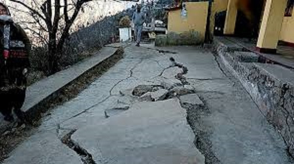 joshimath landfall (symbolic picture)