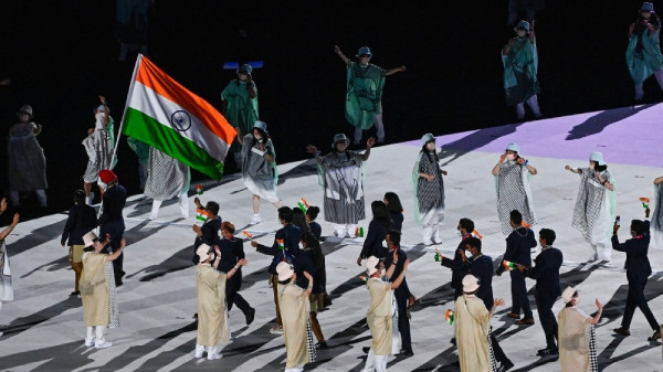 Indian team at paris olympics (symbolic picture)