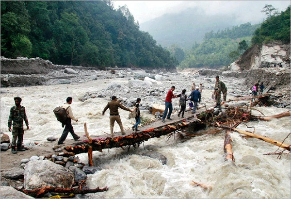 Uttarakhand  flood situation (symbolic picture)