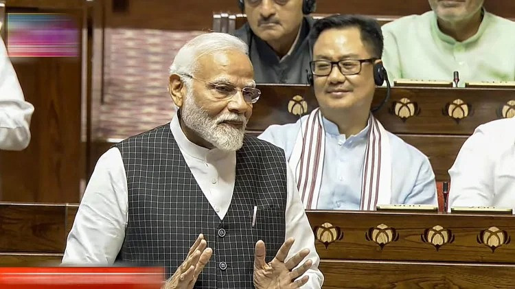 Prime Minister Modi moved the Parliament even with Sandeshkhali