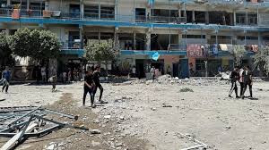 Israeli attack on UN school in Gaza