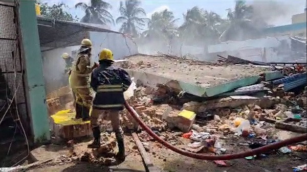 Betting factory blast in Tamil Nadu