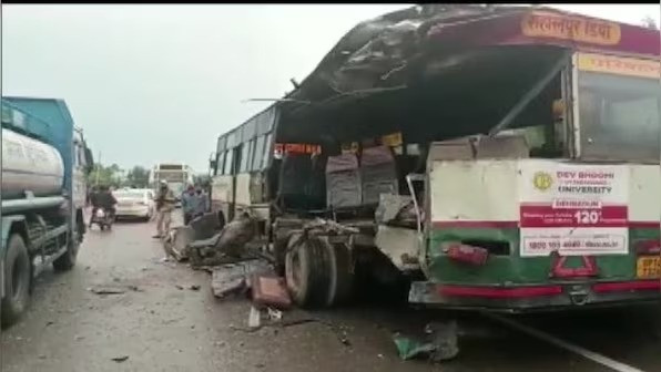 Pedestrian killed by reckless bus in Bolpur