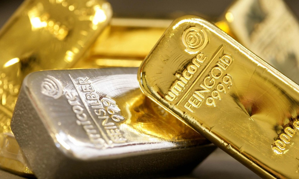 The price of gold increased again, the price of silver remained unchanged