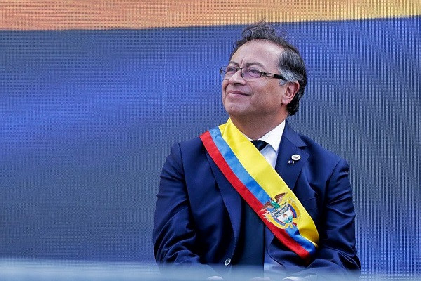 Colombian President Gustavo Petro