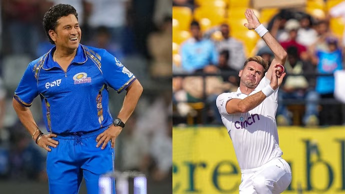 Sachin Tendulkar gave a special message on Anderson's farewell