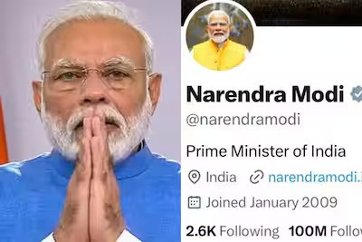 PM Modi Crosses 100 Million Followers Mark On X