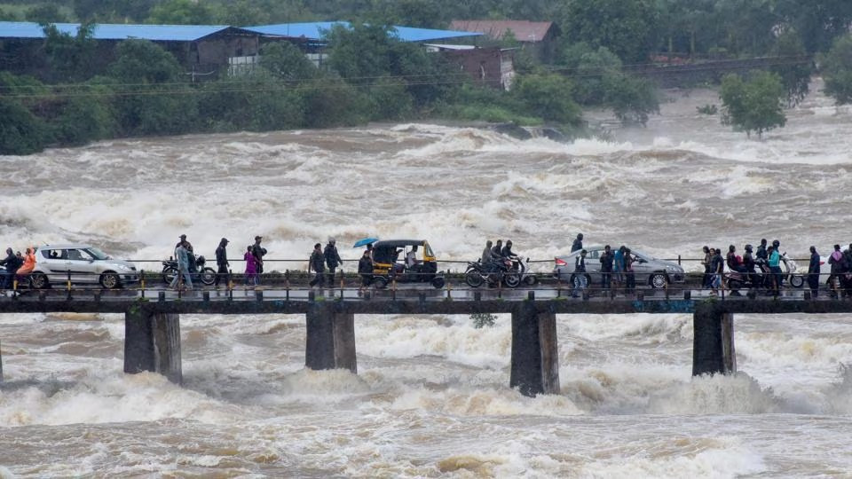 Maharashtra's Ratnagiri river water level is rising