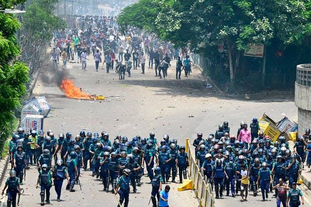 Curfew issued in Bangladesh