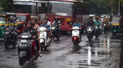 Heavy rains in Surat