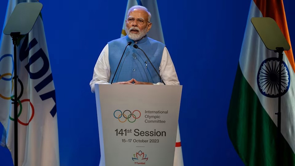 Narendra Modi on Olympic