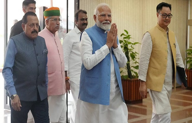 Modi shared important 'mantra' to MPs and NDA leaders