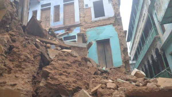 houses collapsed Varanasi (symbolic picture)