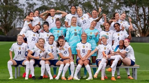 American women's soccer team (symbolic picture)