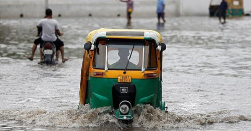 Heavy rain in Gujrat (symbolic picture)