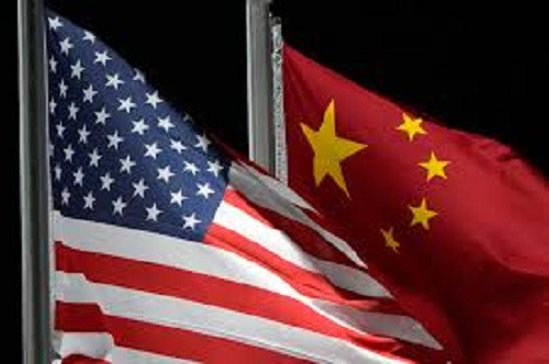 America and china (symbolic picture)