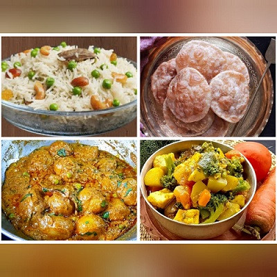 VEG RECIPES done in Shravan month