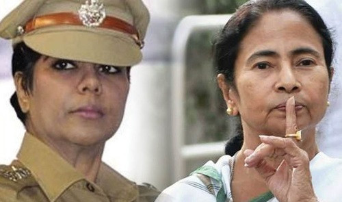 Bharti Ghosh and mamata (symbolic picture)