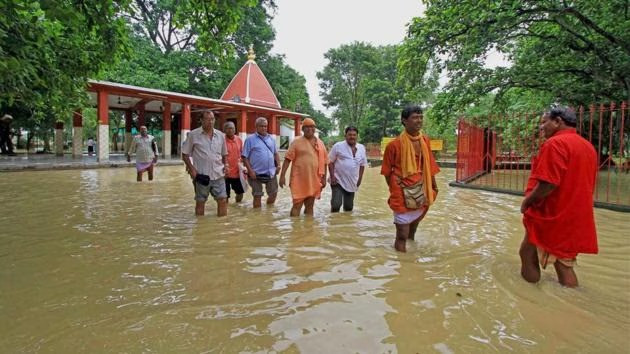 Kankalitala Mother Temple submerged in heavy rains, extensive damage in Birbhum